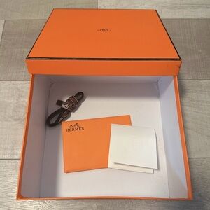 Hermes Orange Box with Accessories
